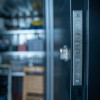 Сборный черный контейнер 3х2м RAL 9005 (Торцевая дверь)