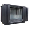 Сборный контейнер с резервуаром 3x2 RAL9005 для хранения химии и ГСМ
