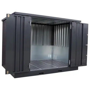 Контейнер для хранения химикатов 3x2 RAL9005 Контейнер для хранения химикатов 3x2 RAL9005 фото