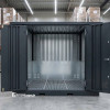 Сборный контейнер с резервуаром 3x2 RAL9005 для хранения химии и ГСМ
