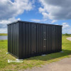 Сборный  контейнер 4х2 RAL9005 с боковыми дверями