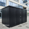 Сборный  контейнер 4х2 RAL9005 с боковыми дверями