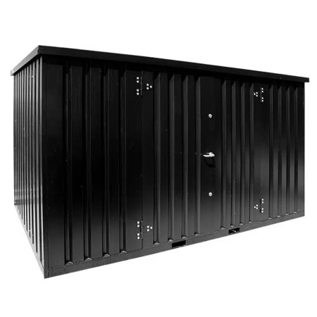 Сборный  контейнер 4х2 RAL9005 с боковыми дверями