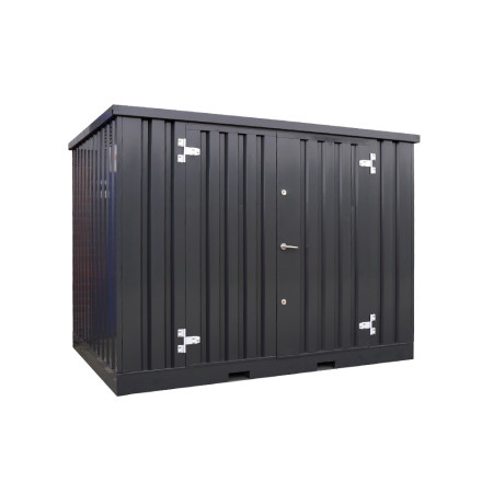 Контейнер для хранения химикатов 2x2м RAL9005