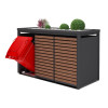Навес для мусорных баков StyleOUT 4x120l