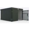 Садовый металлический сарай Garden 2.2x2.62 для хранения инвентаря и дров