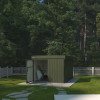 Садовый металлический сарай Garden 2.2x2.62 для хранения инвентаря и дров