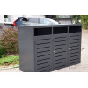 Бокс для хранения мусорных баков IV 3x120l