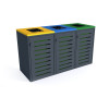 Бокс для хранения мусорных баков V 3x120l