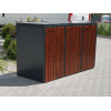 Бокс для хранения мусорных баков W 3x240
