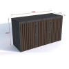 Бокс для хранения мусорных баков W 3x240