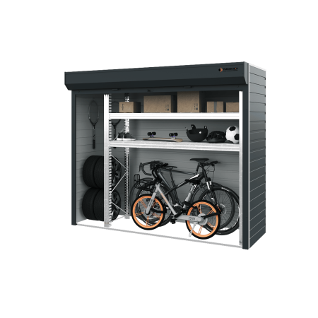 Бокс с рольставнями P2500x2100